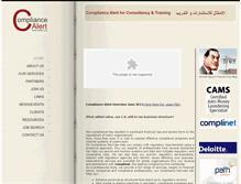 Tablet Screenshot of calert.org